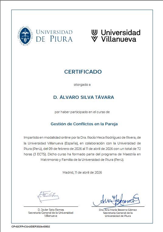 certificado udep